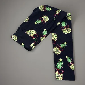 Girls Justice Pineapple Leggings Size 10 - Picture 1 of 4