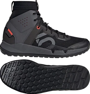 ADIDAS Five Ten Trailcross Mid Pro Scarpe da MTB Core Black/Grey Two/Solar Red - Foto 1 di 10