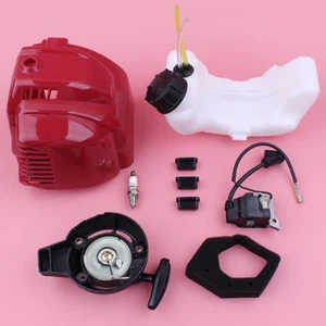 Kit de bobina de encendido de arranque del tanque de combustible cubierta del motor del cilindro superior para Honda GX25 - Imagen 1 de 4