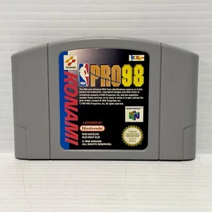 Konami NBA Pro 98 - Nintendo N64 - Probado y funcionando - Envío gratuito - Imagen 1 de 3