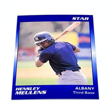 1989 Star Minor League Baseball Hensley Meulens Albany Colonie Yankees #99