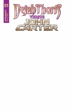 DEJAH THORIS VS JOHN CARTER OF MARS #1 CVR E BLANK AUTHENTIX PRE-ORDER 21/07/202
