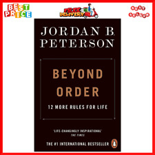 New Beyond Order12 More Rules for Life by Jordan B. Peterson (Paperback 2022)
