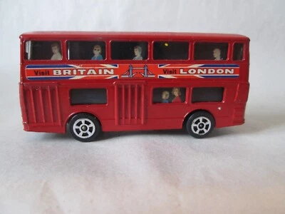 Corgi Juniors Daimler Fleetline Bus Visit London Visit Britain (Red 1:64) - Image 1 of 4