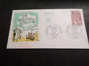 France 1968, FDC 1° Day, 50° Small oak Bunk Beds White, VF - Picture 1 of 1
