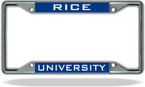 Rice University License Plate Frame - Picture 1 of 1