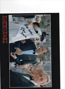 JAMES BOND GLORIA DOUSE VIEW TO A KILL SIGNED PHOTO WITH AUTHENTICITY 8" X 10" - Picture 1 of 1