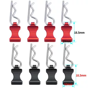 FLYXM 4pcs/set R-type Body Shell Clips Pin For 1:6 RC Axial SCX6 AXI05000 Car - Picture 1 of 11