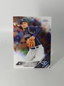 2016 Topps Chrome #9 Nolan Arenado Colorado Rockies Baseball Club - Picture 1 of 2