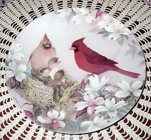 Plato Lena Liu SERENATA MATUTINA 1ª Edición Serie de Poesía de la Naturaleza Bradford #2486I - Imagen 1 de 6