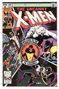 Uncanny X-Men Vol 1 No 139 Nov 1980 (VFN) (8.0) Bronze Age, John Byrne art - Bild 1 von 2