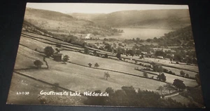 Vintage Echt Foto RP Postkarte GOUTHWAITE LAKE NIDDERDALE RPPC Yorkshire - Bild 1 von 1