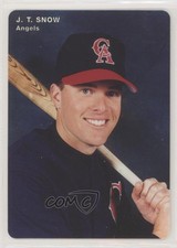 1996 Mother's Cookies California Angels Stadium Giveaway JT Snow #8