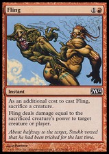 MTG 4x Fling-Loose-m12-Magic