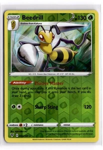 Beedrill - RARO SWSH04: Vivid Voltage 003/185 - Foto 1 di 2