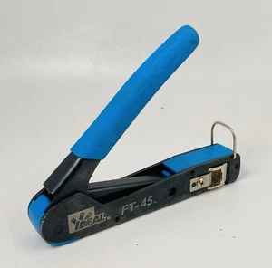 🌟Ideal FT-45 Feed-Thru Modular Plug Crimp Tool for Cat5e Cat6 - Picture 1 of 5
