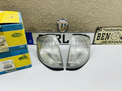 Luces de señalización magnéticas Mercedes Benz W140 Marelli A1408260543 1408260643 originales Foto 1 de 4