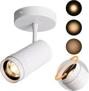 Aisilan LED Zoomable Ceiling Spotlights, 7W Dimmable Adjustable Beam Angle 10-55 - Picture 1 of 8