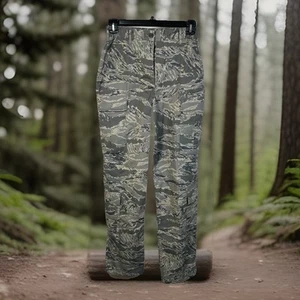 Women's Air Force Camo Utility Trousers Size 8R Military Cargo Pants Hunting 2A - Picture 1 of 9