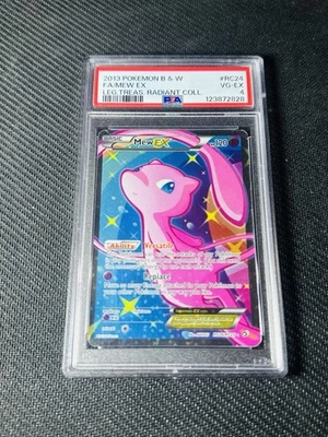 Mew EX RC24/RC25 Legendary Treasures PSA 5 - Image 1 of 2