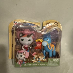 Sheriff Callie & Sparky 2-Pack 2.5" Figure Doll che suona chitarra giocattolo **NUOVO** - Foto 1 di 7