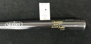Al Oliver Signed Autographed Black Bat Pittsburgh Pirates COA - Picture 1 of 1