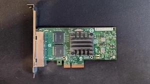 Intel I340-T4 E1G44HT E1G44HTBLK NIC Gigabit PCI-E Ethernet Server Adapter - US - Afbeelding 1 van 2