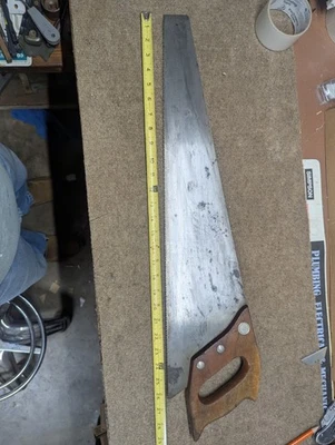 Vintage E. C  ATKINS & CO. Handsaw - Image 1 of 4