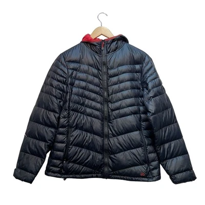 Chaqueta acolchada con capucha negra para mujer Cabelas XPG talla XL para exteriores Foto 1 de 4