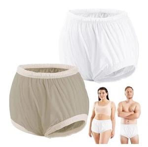 2x Copripannolino Carer Adulto Silenzioso Antiperdite Copertura Intimo Durevole -Grande - Foto 1 di 3