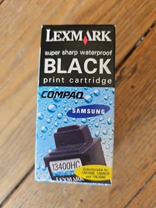 Lexmark 13400HC Original Ink Print Cartridge Waterproof Compaq Samsung - Picture 1 of 3