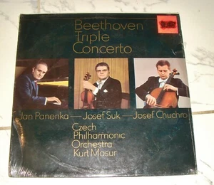 BEETHOVEN TRIPLE CONCERTO Jan Panenka -Josef Suk / Chuchro Kurt Masur 1974 NEW - Picture 1 of 5