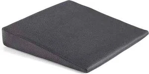 Orbisana Keilkissen mit Bezug, Orthopädisch Ergonomisches Sitzkissen, schwarz - Bild 1 von 6