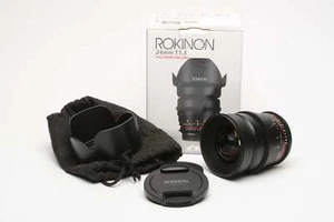 Rokinon 24mm T1.5 ED AS IF UMC Full Frame Cine DS Lens for Canon EF CV24M-C - Picture 1 of 9