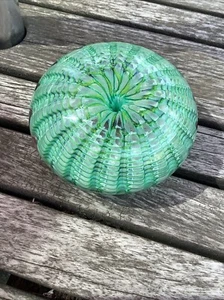 Epiphany Studio Folk art Glass Collectors Whimsical Jellyfish Paper Weight - Picture 1 of 9