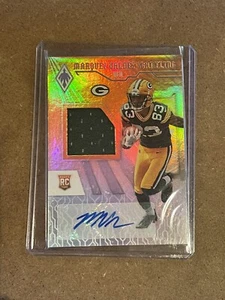 2018 Panini Phoenix Marquez Valdes Scantling /149 RPA - RC auto - Picture 1 of 2