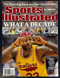 2009 NEWSSTAND SPORTS ILLUSTRATED MAGAZINE LEBRON JAMES CLEVELAND CAVS NO LABEL - Picture 1 of 2