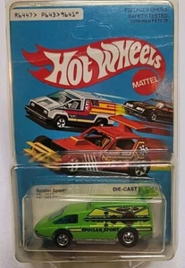Vintage 1979 NOS Mattel HOT WHEELS BLUE CARD Hong Kong No. 9641 SPOILER SPORT - Picture 1 of 11