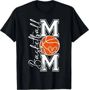 Basketball Mom Shirt Mom Game Day Outfit Mothers Day T-Shirt Hoodie - Picture 1 of 17