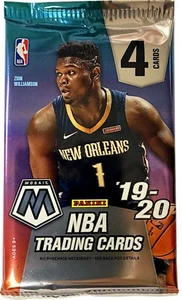 Panini Mosaic Basketball Blaster Pack 2019-20 (4 Cards) - Foto 1 di 4
