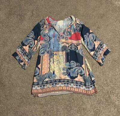 Johnny Was Daria Easy Paisley Tunic - Image 1 of 4