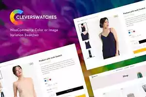 WORDPRESS Premium Plugin CleverSwatches - WooCommerce Variationsfarbfelder - Bild 1 von 1