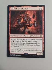 MTG Slobad, Iron Goblin Phyrexia: All Will Be One 149/271 Regular Rare - Picture 1 of 1