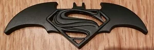 3D Qualität Metall BAT Emblem Auto Styling Heck Aufkleber Held Symbol Abzeichen - Schwarz - Bild 1 von 3