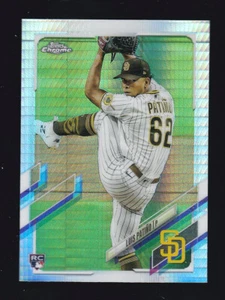 2021 Topps Chrome #196 LUIS PATINO RC San Diego Padres PRISM REFRACTOR ROOKIE - Picture 1 of 2