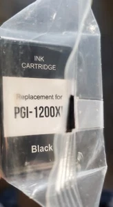 Markenlos PGI-1200XL Schwarz Tintentank Brandneu Fabrikversiegelt für Canon - Bild 1 von 3