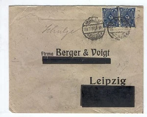 Cubierta D74 Alemania 1922 Leipzig Reich - Imagen 1 de 1