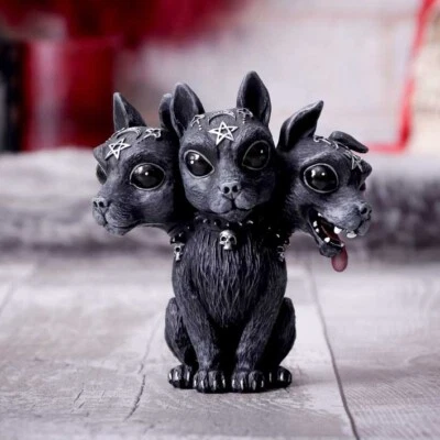 Figura Diabarkus Occult Gothic Witchcraft Cerberus Dog Cult Cuties Nemesis Now - Imagem 1 de 4