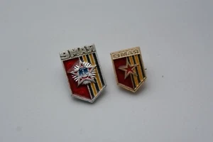 Set of two badges "May 9, Victory Day" 1939-1945 USSR - Picture 1 of 5