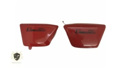 APTO PARA NORTON FASTBACK COMANDO / PANEL LATERAL PINTADO ROJO INTERESTATAL Foto 1 de 3